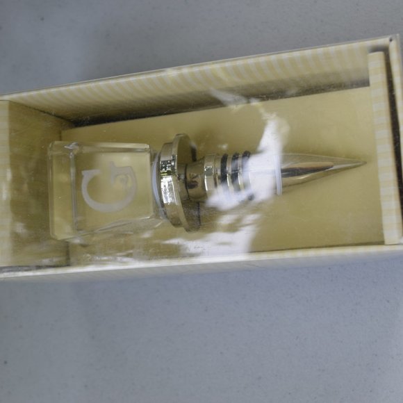 Monogram Wine Bottle Stoppers - Picture 6 of 9